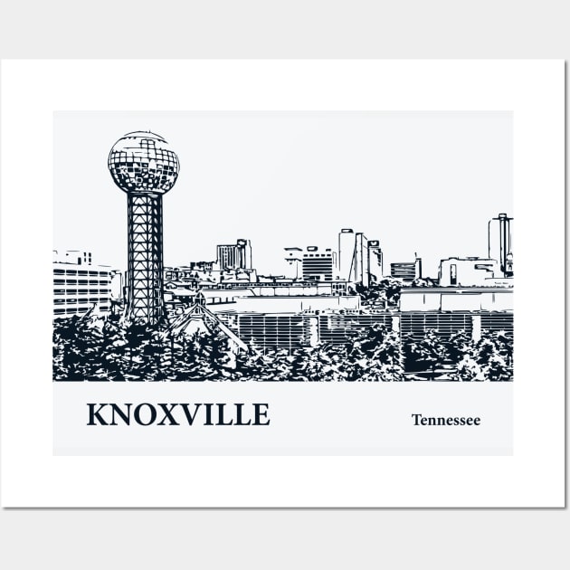 Knoxville - Tennessee Wall Art by Lakeric